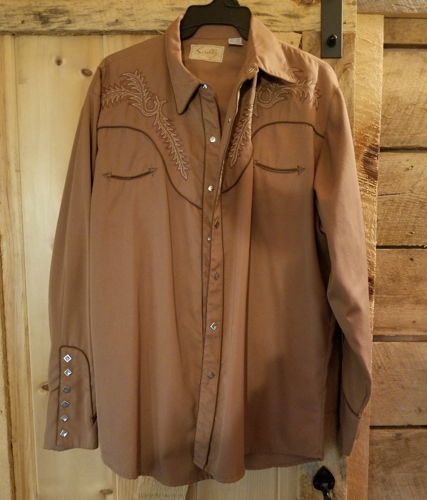 Scully Western Wear Shirt Size XL